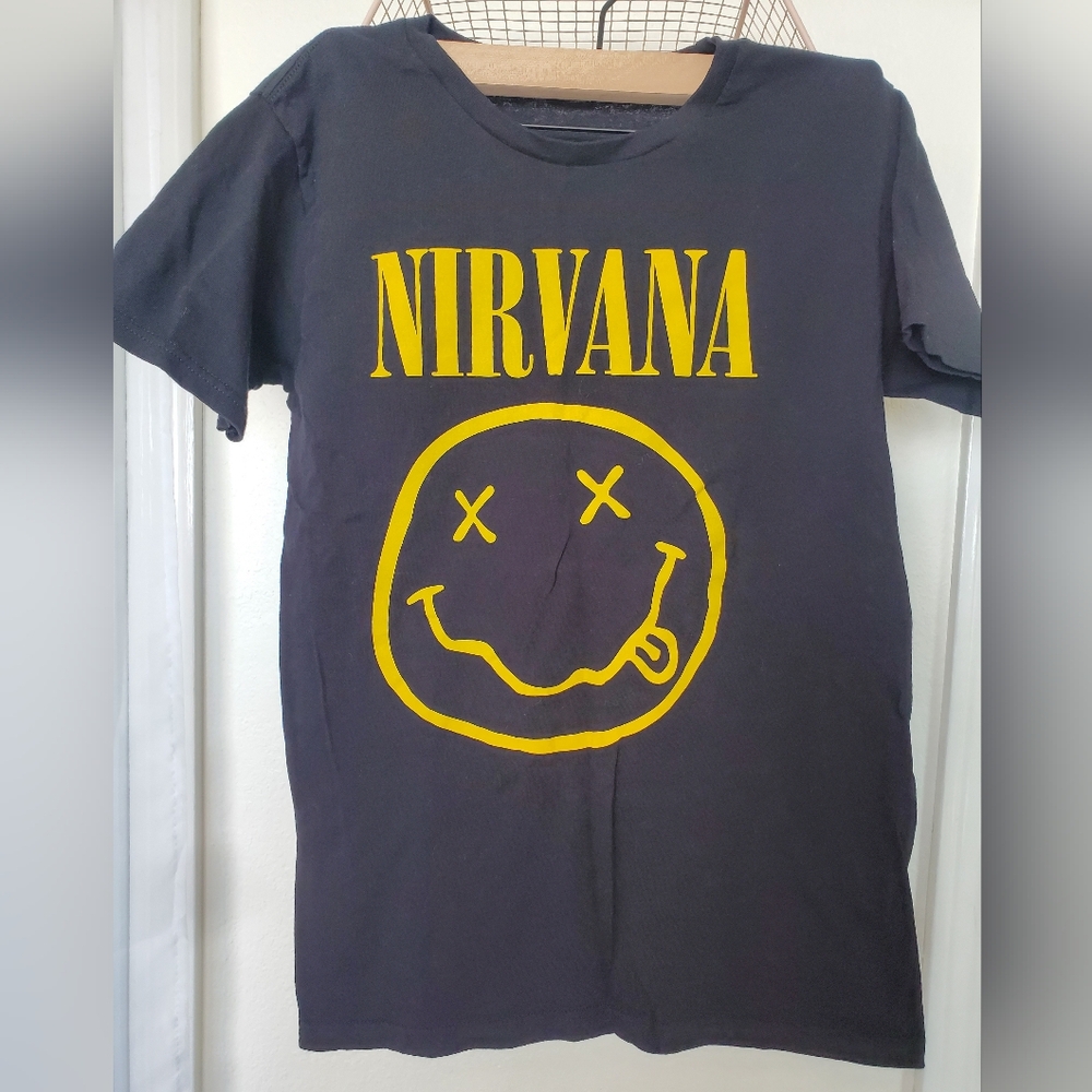 Black Nirvana T-Shirt Size Small